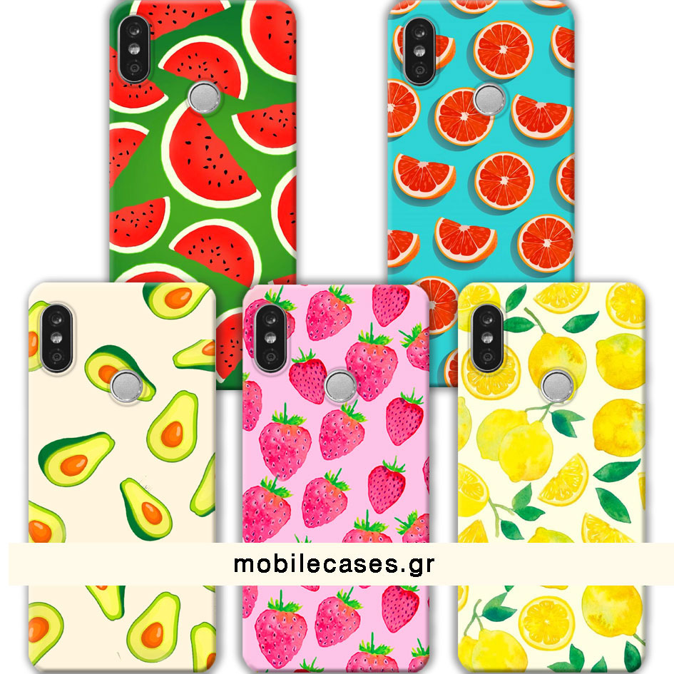 ΘΗΚΕΣ Xiaomi MI A2 Back Cover Fruits Salvatore