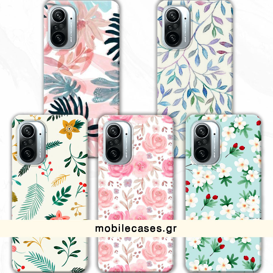 ΘΗΚΕΣ Xiaomi Poco F3 Back Cover Flowers Valente