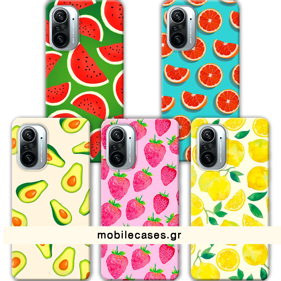 ΘΗΚΕΣ Xiaomi Poco F3 Back Cover Fruits Salvatore