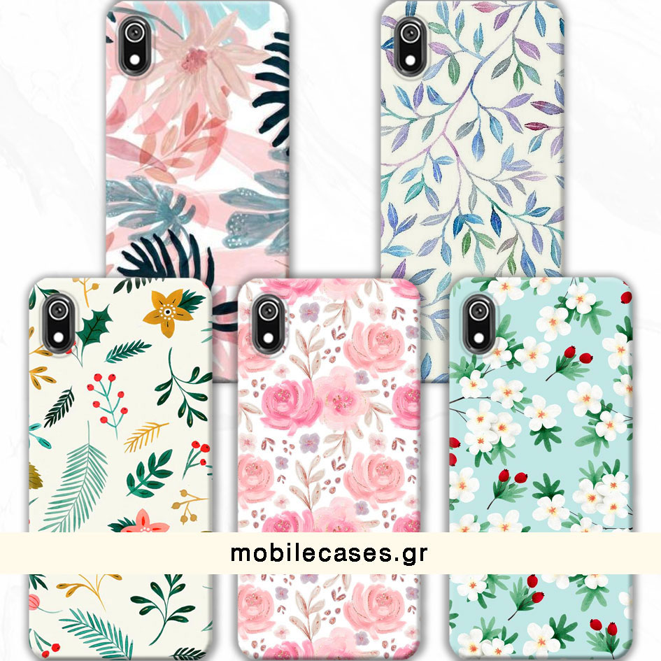 ΘΗΚΕΣ Xiaomi Redmi 7A Back Cover Flowers Valente