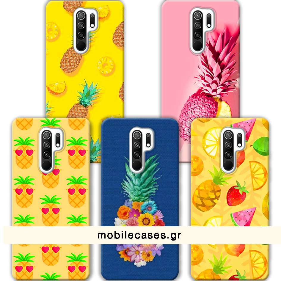 ΘΗΚΕΣ Xiaomi Redmi 9 Back Cover Fruits Raffaelo