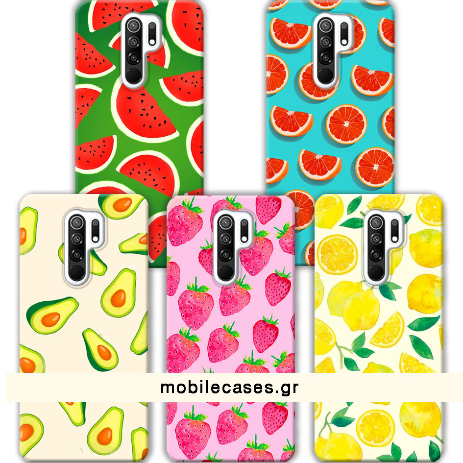ΘΗΚΕΣ Xiaomi Redmi 9 Back Cover Fruits Salvatore