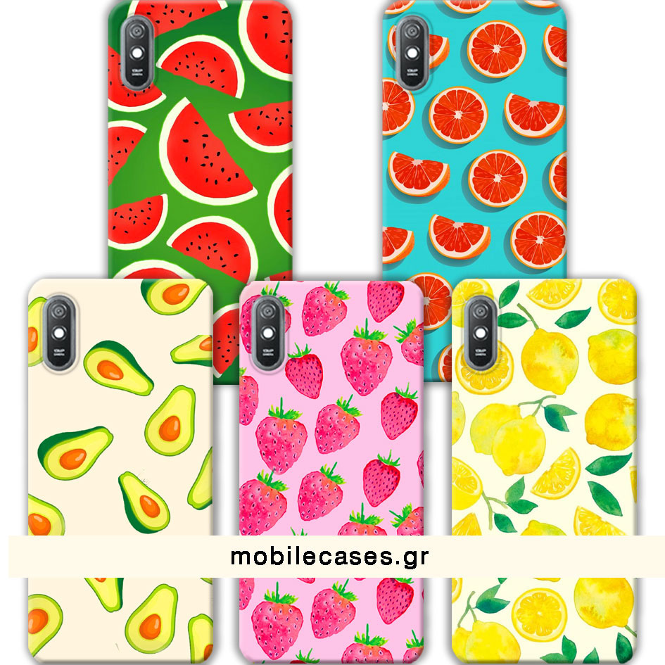 ΘΗΚΕΣ Xiaomi Redmi 9A Back Cover Fruits Salvatore