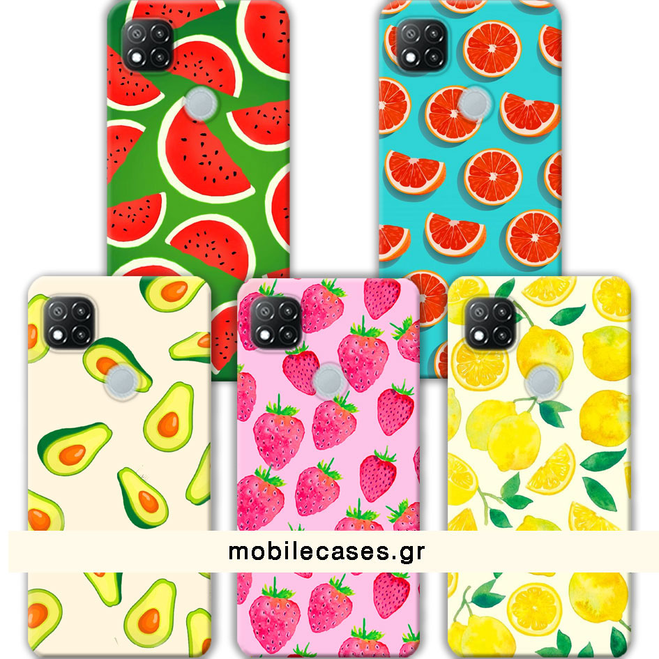 ΘΗΚΕΣ Xiaomi Redmi 9C Back Cover Fruits Salvatore