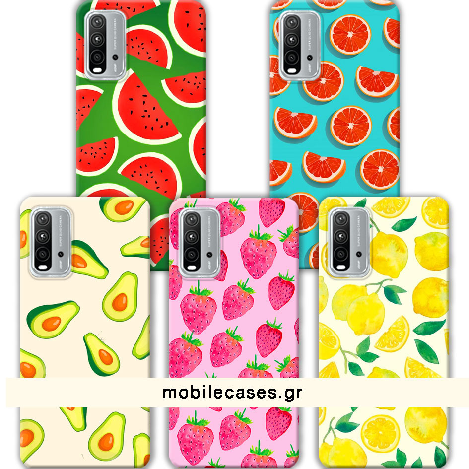 ΘΗΚΕΣ Xiaomi Redmi 9T Back Cover Fruits Salvatore