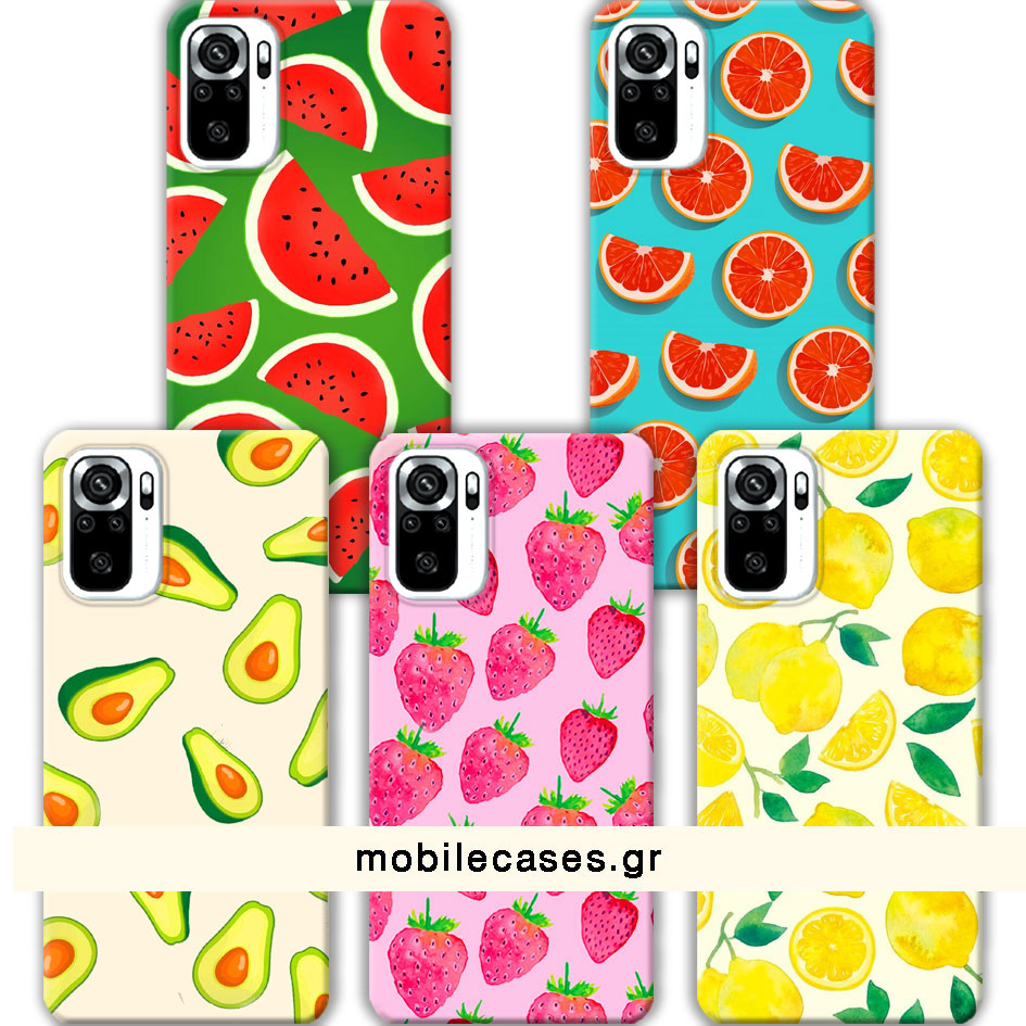 ΘΗΚΕΣ Xiaomi Redmi Note 10/10s Back Cover Fruits Salvatore