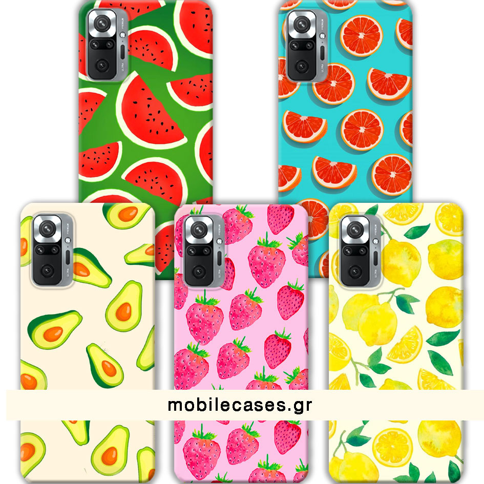 ΘΗΚΕΣ Xiaomi Redmi Note 8 Back Cover Fruits Salvatore