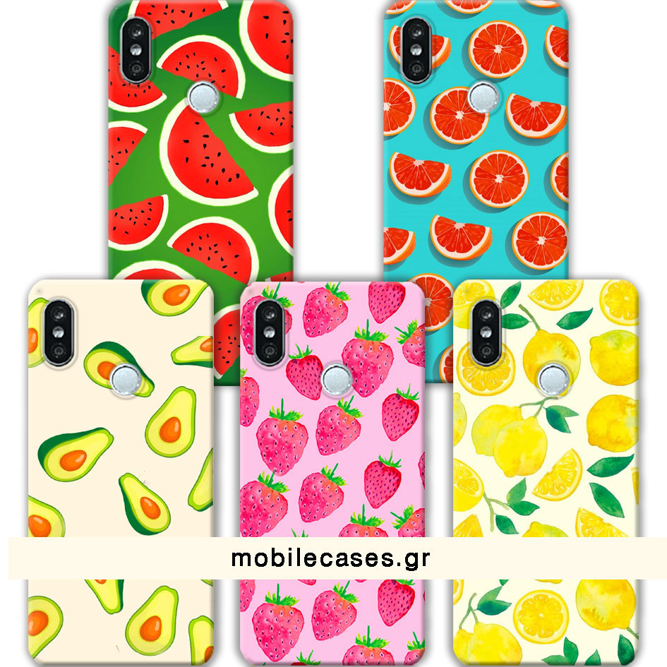 ΘΗΚΕΣ Xiaomi Redmi Note 6/6pro Back Cover Fruits Salvatore