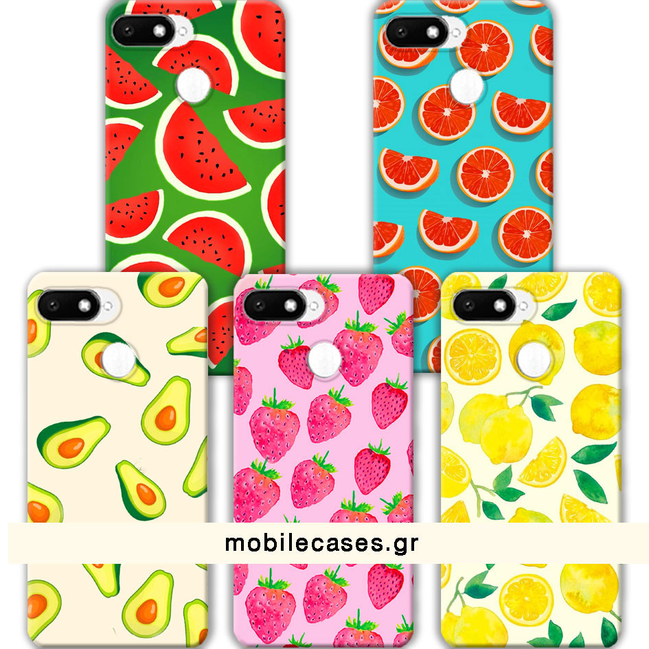 ΘΗΚΕΣ Xiaomi Redmi 6/6A Back Cover Fruits Salvatore