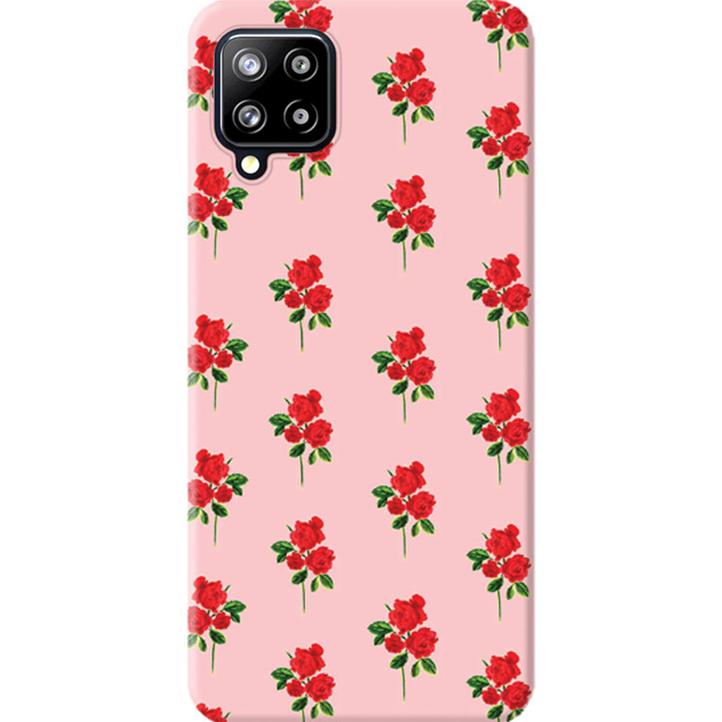 ΘΗΚΕΣ Samsung A12 Galaxy Back Cover Flowers Eusebio