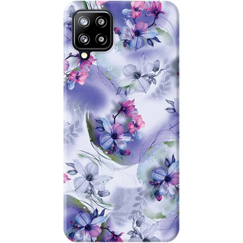 ΘΗΚΕΣ Samsung A12 Galaxy Back Cover Flowers Enzina