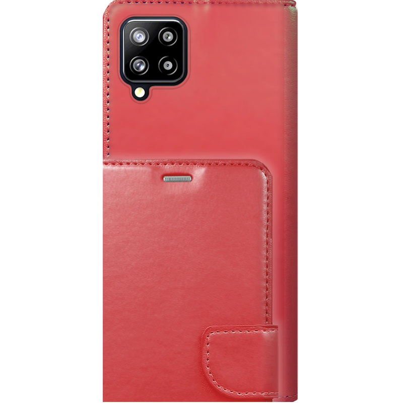 ΘΗΚΕΣ Samsung A12 Galaxy Book Wallet- Κόκκινο