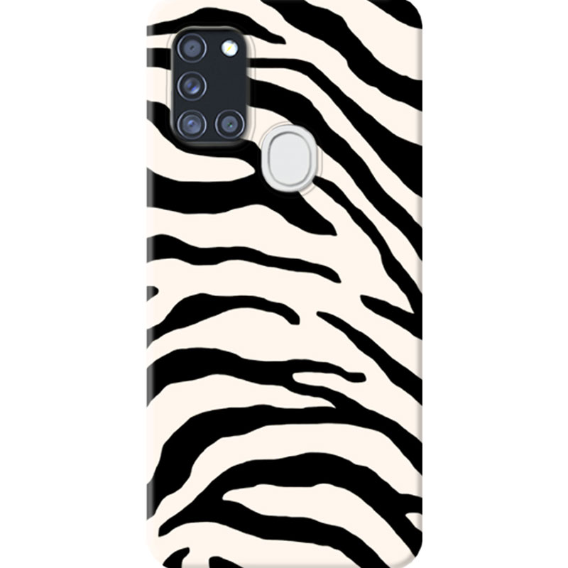 ΘΗΚΕΣ Samsung A21s Galaxy Back Cover Animal Print Caterina