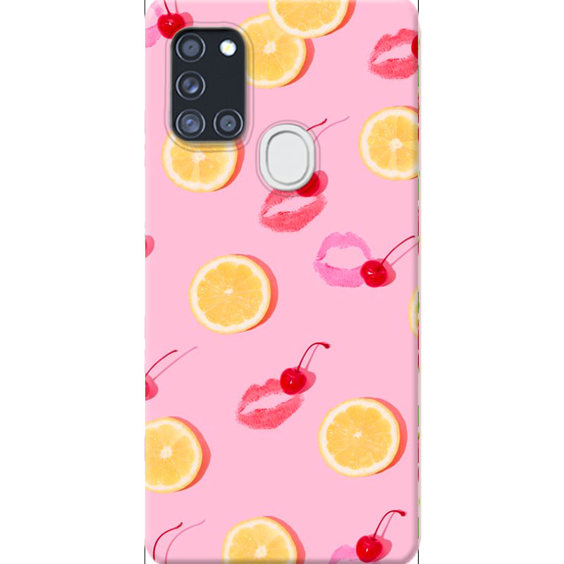 ΘΗΚΕΣ Samsung A21s Galaxy Back Cover Fruits Salvatore