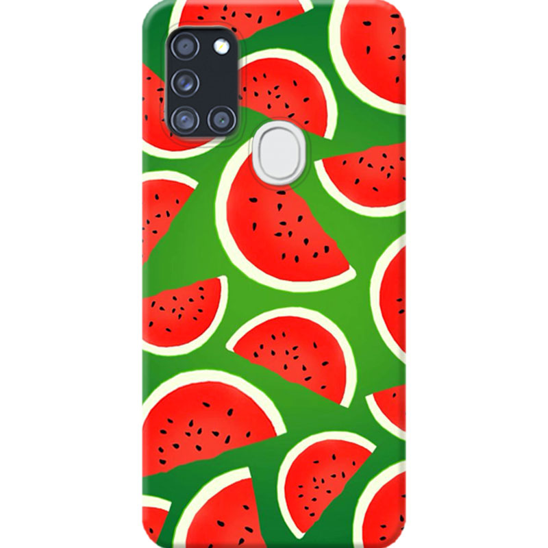 ΘΗΚΕΣ Samsung A21s Galaxy Back Cover Fruits Saverino