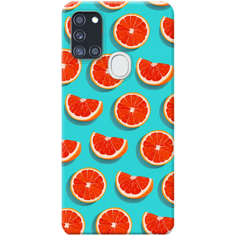 ΘΗΚΕΣ Samsung A21s Galaxy Back Cover Fruits Sanzio