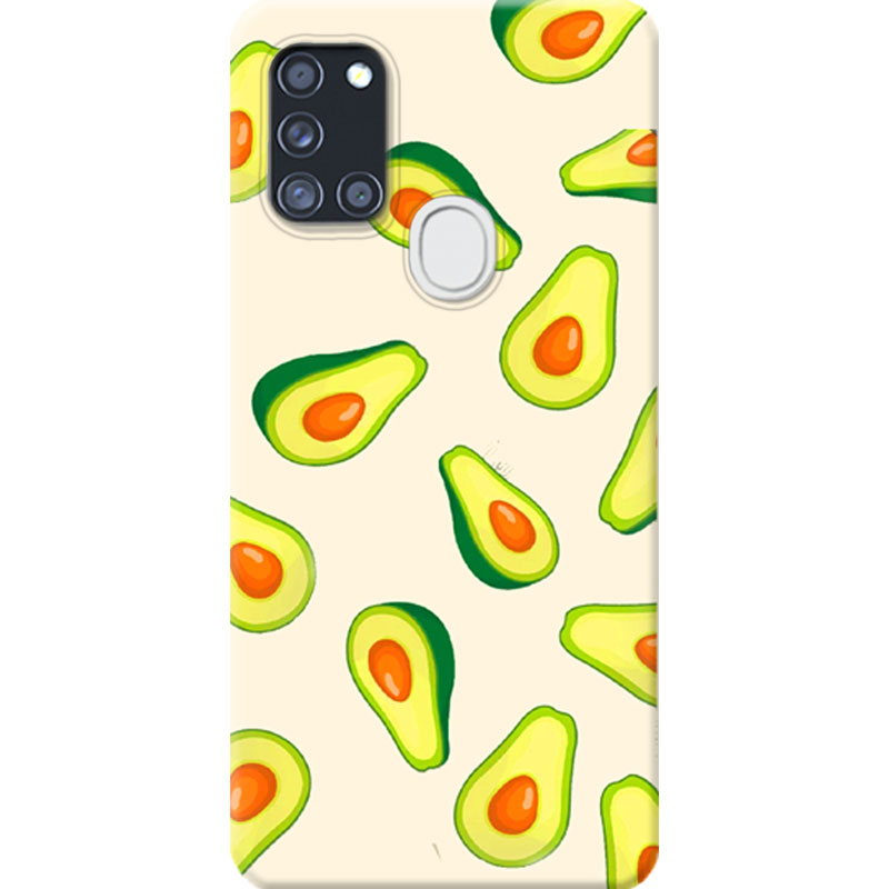 ΘΗΚΕΣ Samsung A21s Galaxy Back Cover Fruits Sante