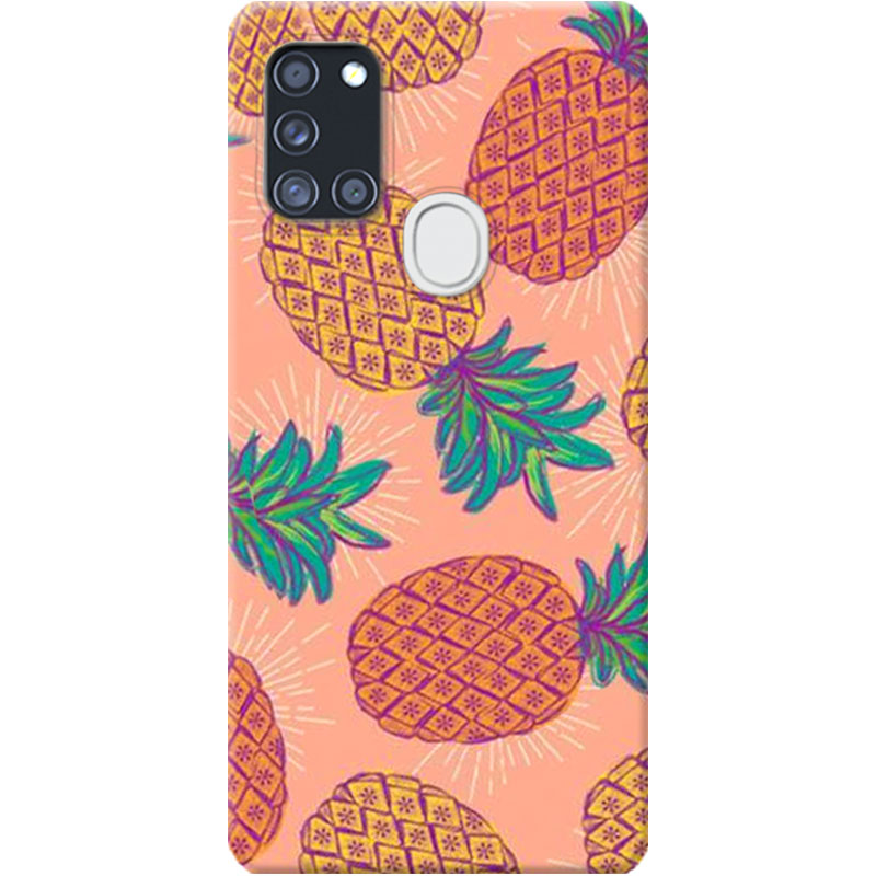 ΘΗΚΕΣ Samsung A21s Galaxy Back Cover Fruits Roberto