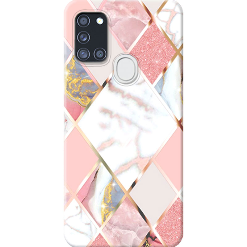 ΘΗΚΕΣ Samsung A21s Galaxy Back Cover Marble Baldo