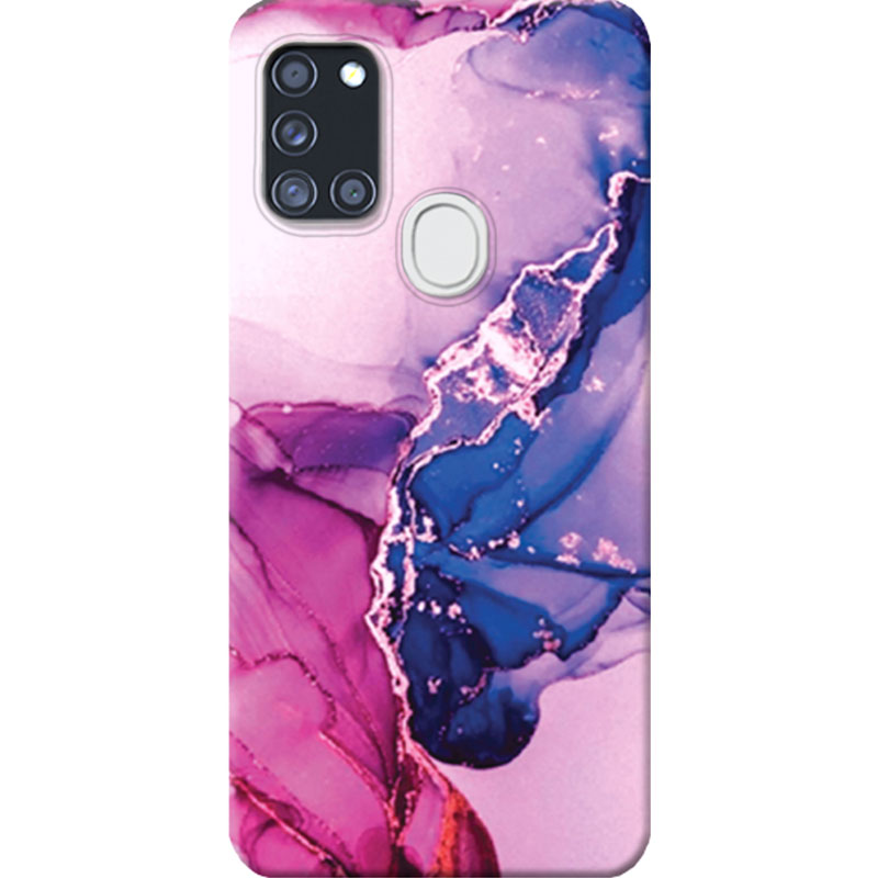 ΘΗΚΕΣ Samsung A21s Galaxy Back Cover Marble Brizio