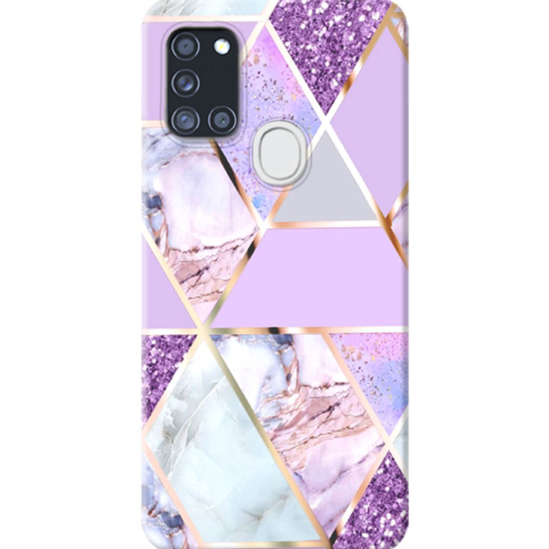 ΘΗΚΕΣ Samsung A21s Galaxy Back Cover Marble Baldo