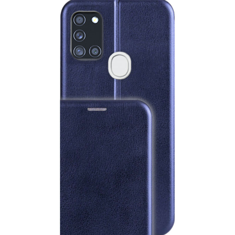 ΘΗΚΕΣ Samsung A21s Galaxy Book Magnet- Μπλε