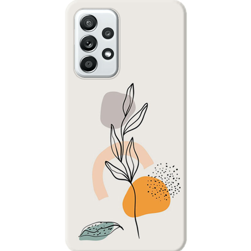 ΘΗΚΕΣ Samsung A52 | Galaxy Back Cover Flowers Violetto