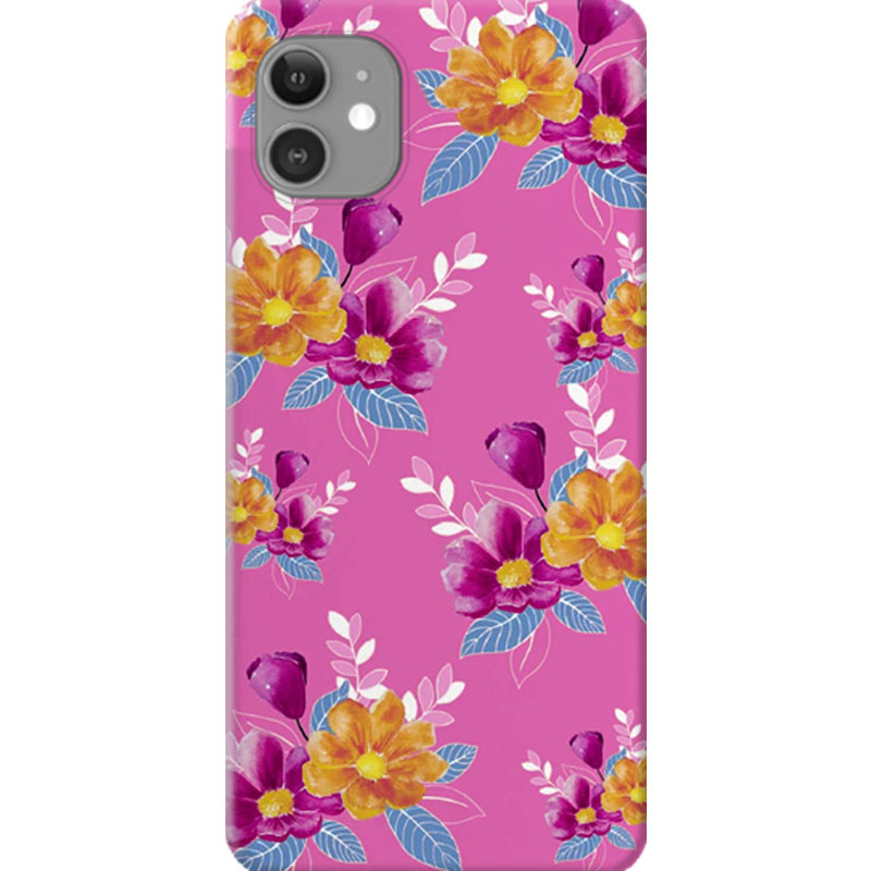 ΘΗΚΕΣ Iphone 11 Back Cover Flowers Enareta