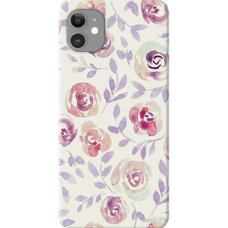 ΘΗΚΕΣ Iphone 11 Back Cover Flowers Verdiano