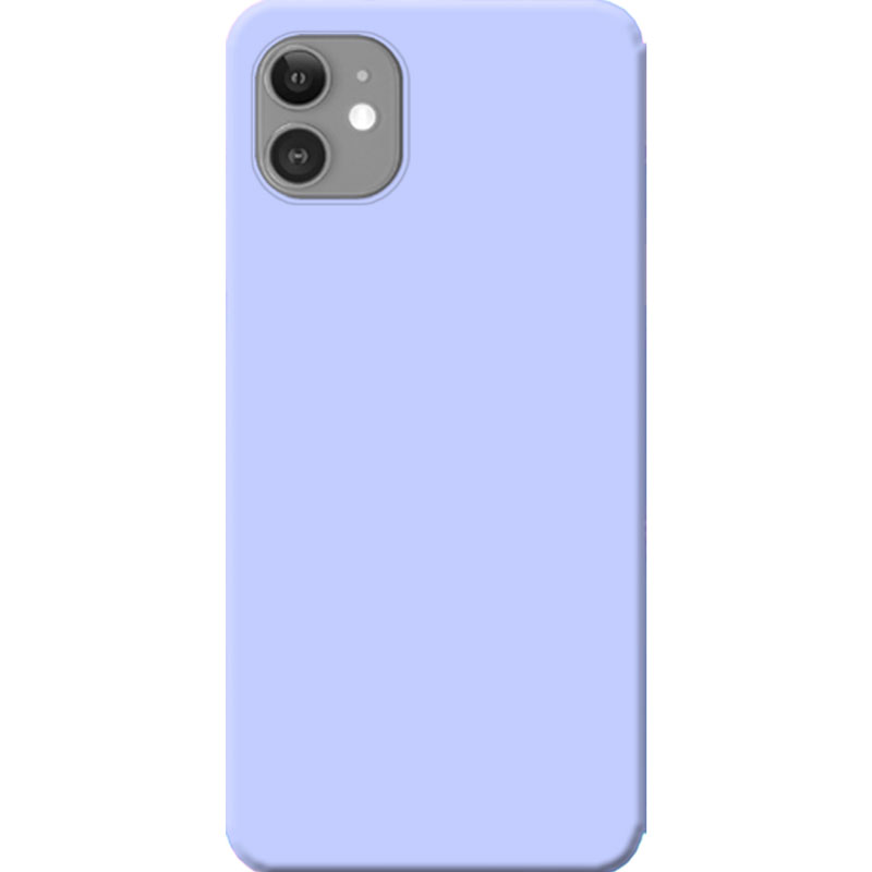 ΘΗΚΕΣ Iphone 11 Back Cover Soft Silicone- Γαλάζιο