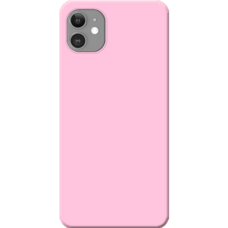 ΘΗΚΕΣ Iphone 11 Back Cover Soft Silicone- Ροζ