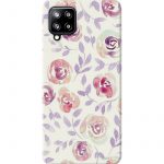 ΘΗΚΕΣ Samsung A22 4G Galaxy Back Cover Flowers Verdiano