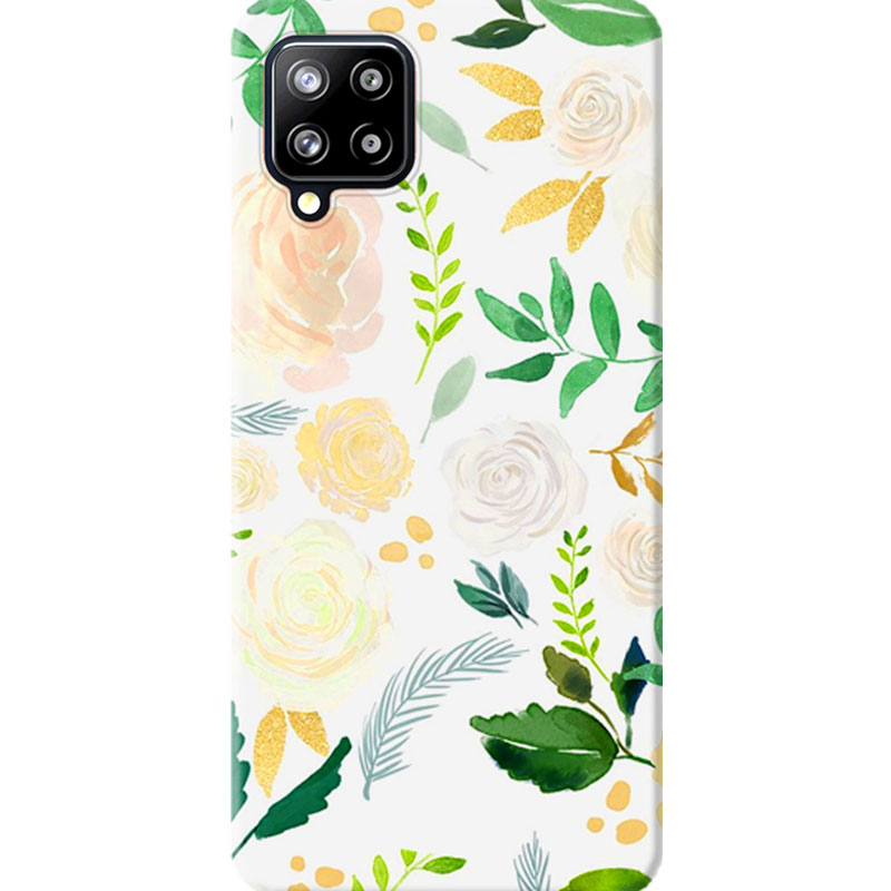 ΘΗΚΕΣ Samsung A22 4G Galaxy Back Cover Flowers Valente