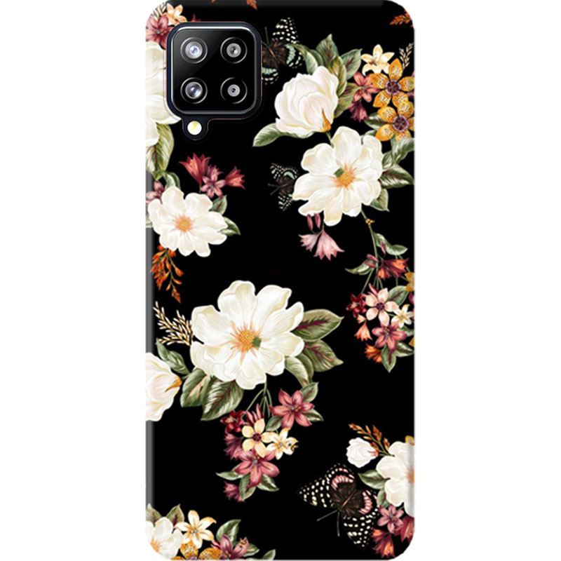 ΘΗΚΕΣ Samsung A22 4G Galaxy Back Cover Flowers Ettore