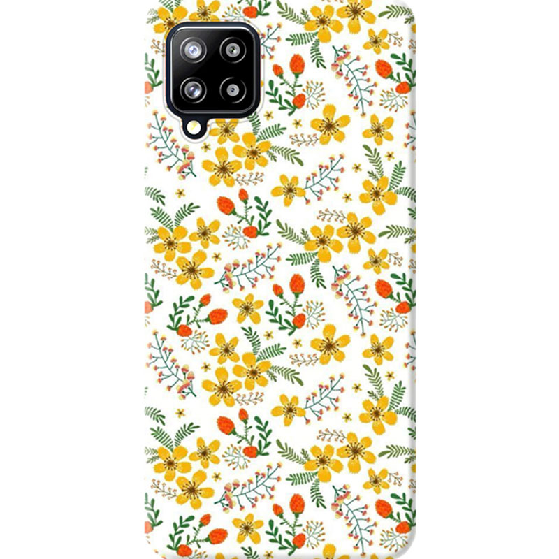 ΘΗΚΕΣ Samsung A22 4G Galaxy Back Cover Flowers Engelbert