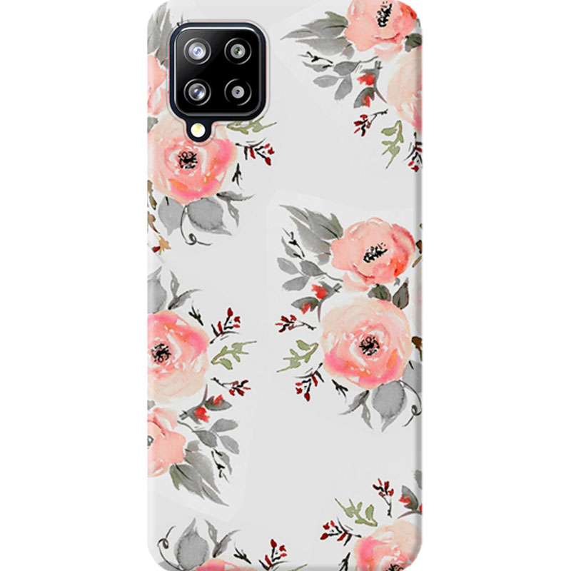 ΘΗΚΕΣ Samsung A22 4G Galaxy Back Cover Flowers Emanuele