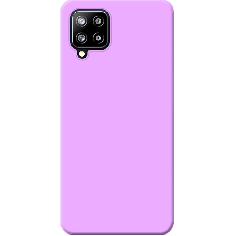 ΘΗΚΕΣ Samsung A22 4G Galaxy Back Cover Soft Silicone- Μωβ