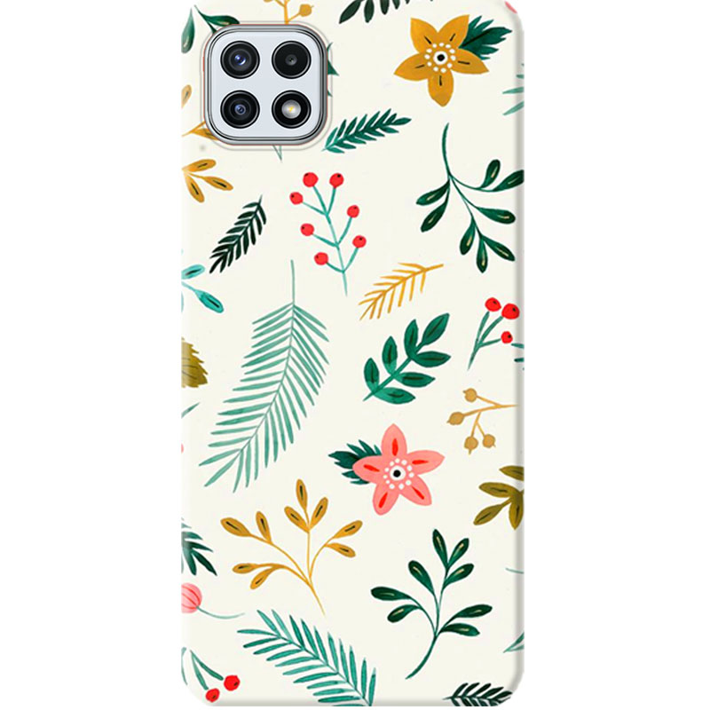 ΘΗΚΕΣ Samsung A22 5G Galaxy Back Cover Flowers Viviano