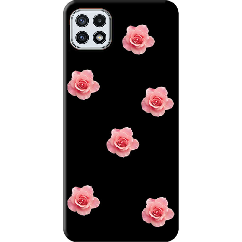 ΘΗΚΕΣ Samsung A22 5G Galaxy Back Cover Flowers Evagrio