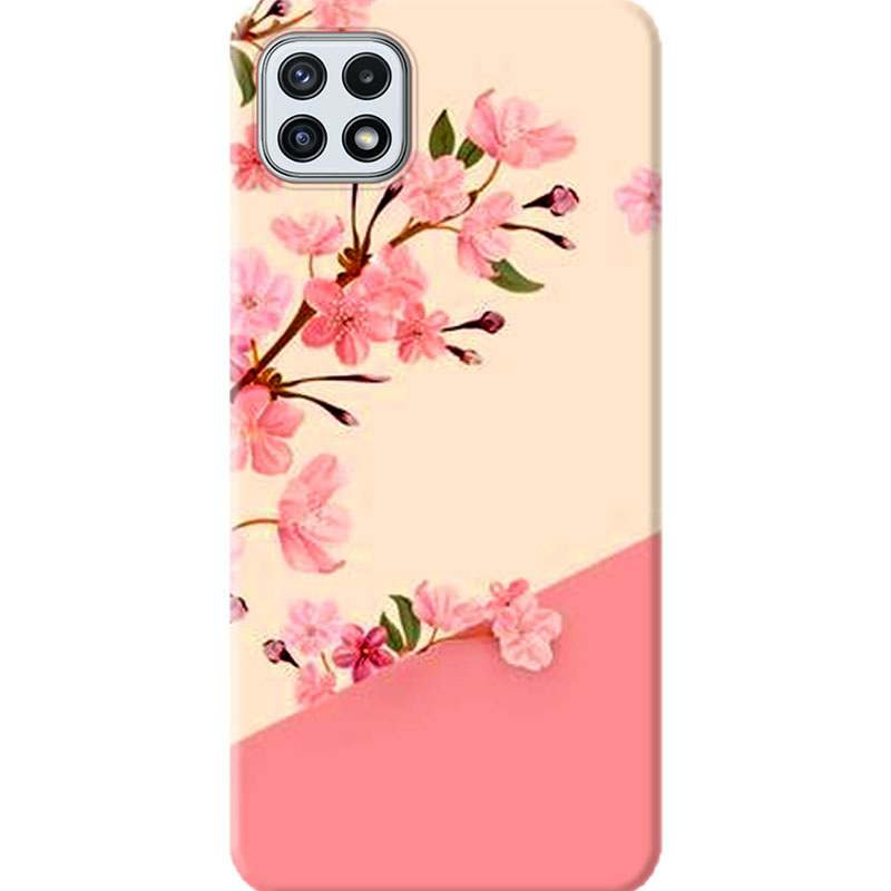 ΘΗΚΕΣ Samsung A22 5G Galaxy Back Cover Flowers Eraclito