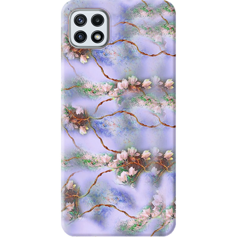 ΘΗΚΕΣ Samsung A22 5G Galaxy Back Cover Flowers Eolo