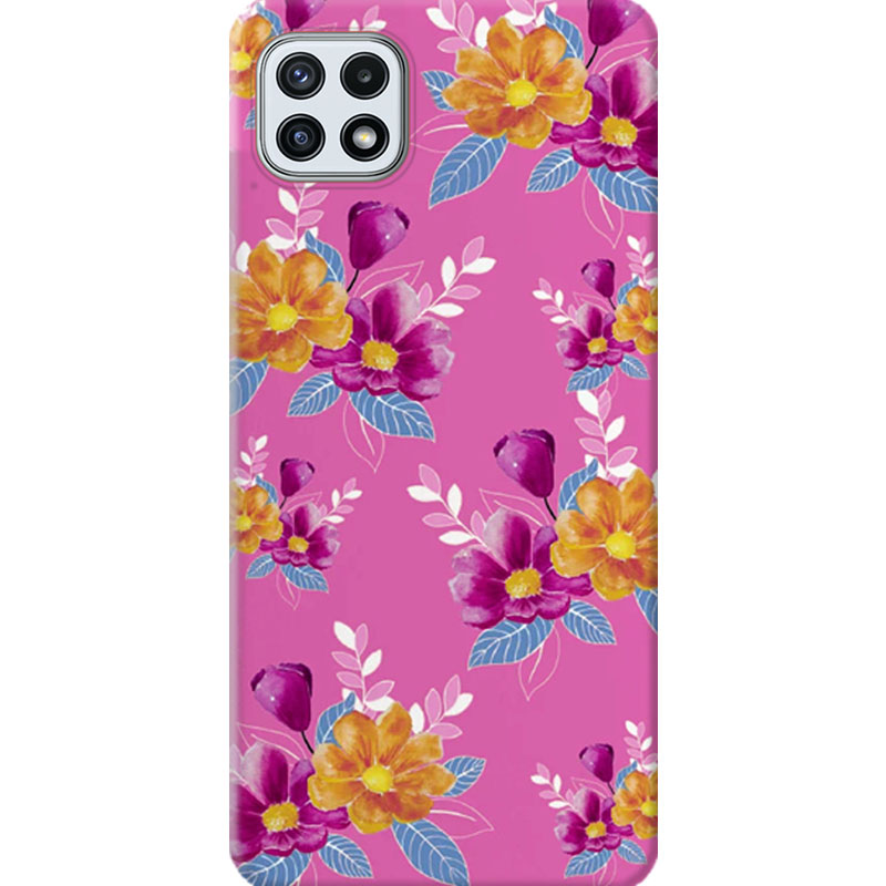 ΘΗΚΕΣ Samsung A22 5G Galaxy Back Cover Flowers Enareta