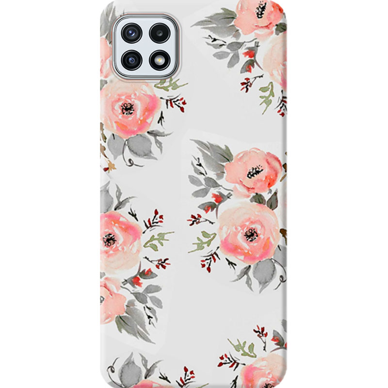 ΘΗΚΕΣ Samsung A22 5G Galaxy Back Cover Flowers Emanuele