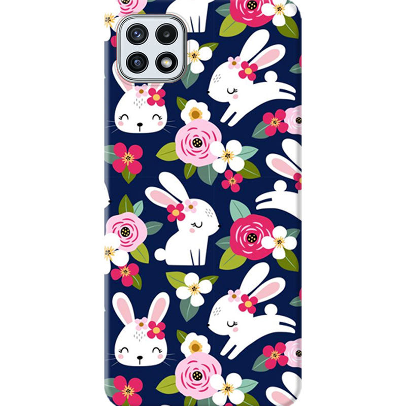 ΘΗΚΕΣ Samsung A22 5G Galaxy Back Cover Flowers Veronico