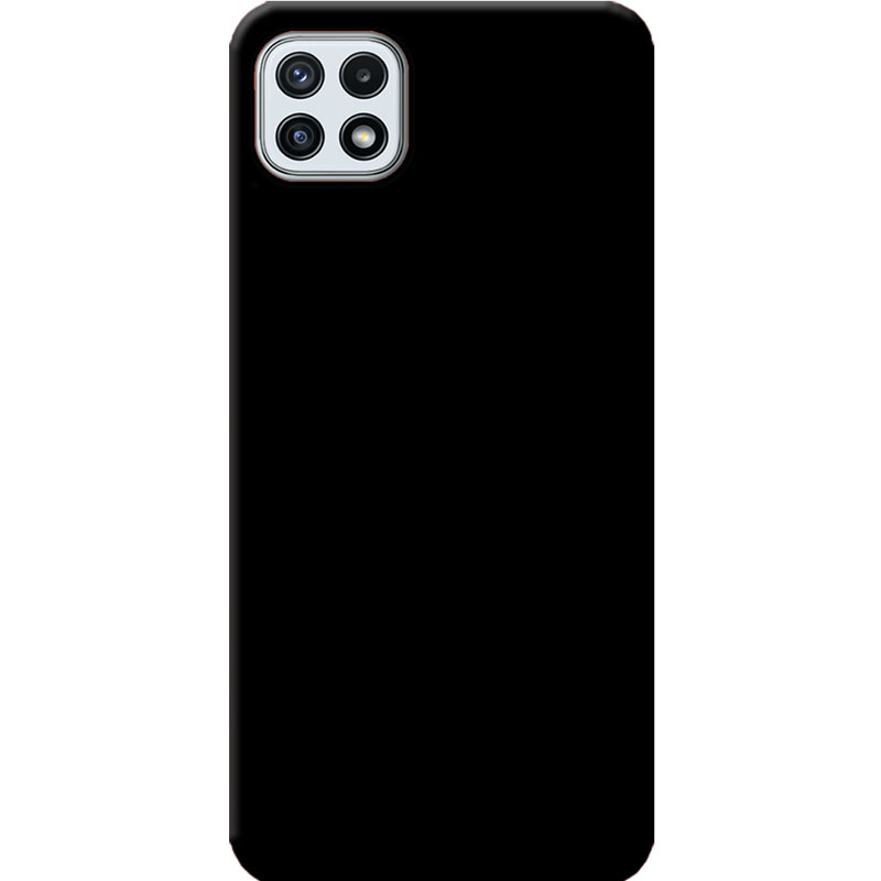 ΘΗΚΕΣ Samsung A22 5G Galaxy Back Cover Soft Silicone- Μαύρο