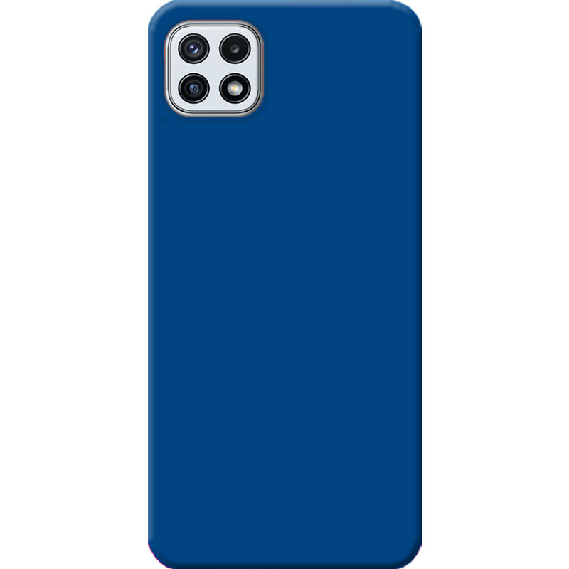 ΘΗΚΕΣ Samsung A22 5G Galaxy Back Cover Soft Silicone- Μπλε