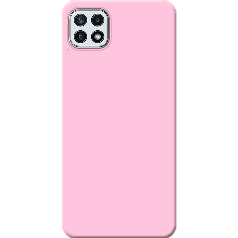 ΘΗΚΕΣ Samsung A22 5G Galaxy Back Cover Soft Silicone- Ροζ