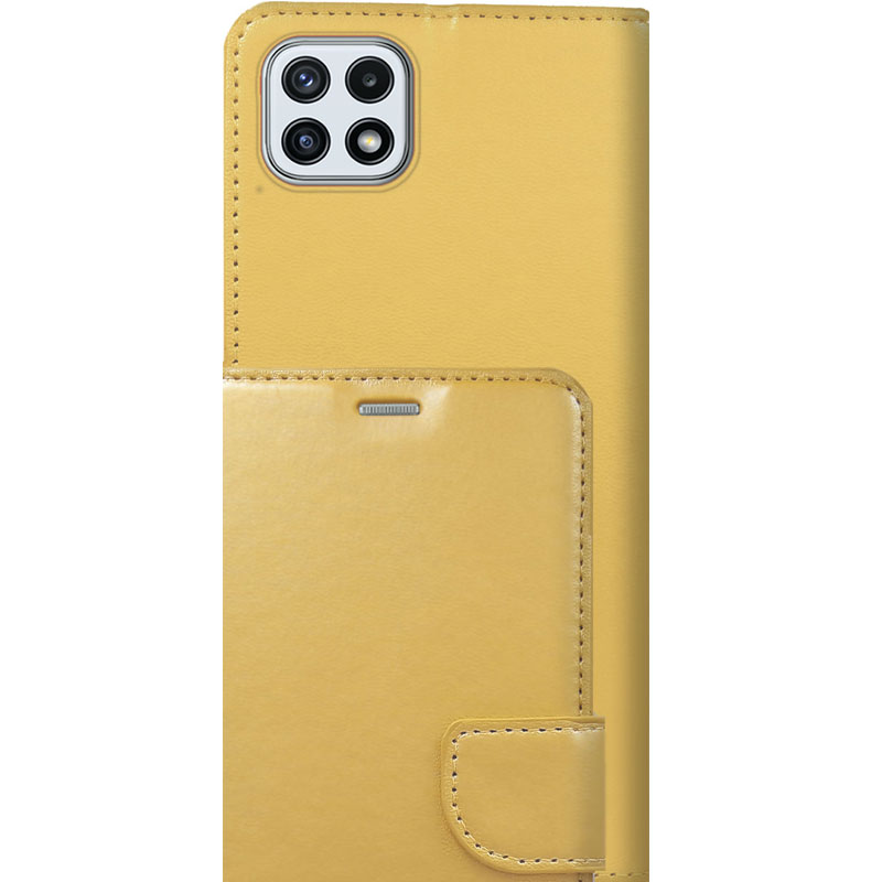 ΘΗΚΕΣ Samsung A22 5G Galaxy Book Wallet- Χρυσό
